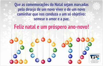 Mensagem de Natal e Ano-Novo | Campus de Alegre | UFES